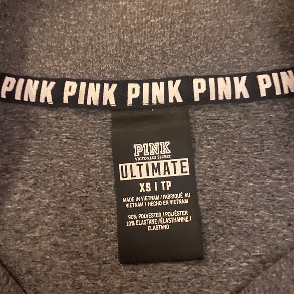 Victoria Secret Pink Quarter Zip - Picture 3 of 3